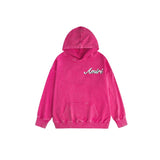 Amiri washed hoodie new font printing