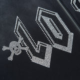 Lost intricacy Hoodie rhinestones