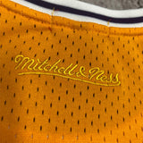 NBA jerseys women's navel retro jersey: Lakers, yellow 24, Kobe Bryant