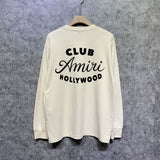 Amiri long sleeve shirts hollywood club printing
