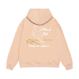 Amiri hoodie billiard sketch printing