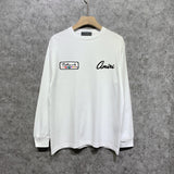Amiri long sleeve shirts billiard sketch printing