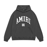 Amiri hoodie spider projection printing