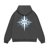 Amiri hoodie star shield print