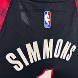 NBA Jerseys 24 season, Blazers, City Edition No. 1, Simmons