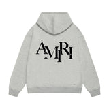 Amiri hoodie overlapping letter print