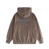 Amiri washed hoodie angel twins washed distressed printing