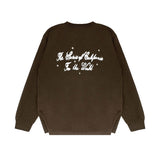 Amiri long sleeve shirts angel twin print