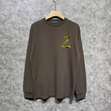 Amiri long sleeve shirts king cobra gold printing
