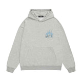 Amiri hoodie bone crack star print