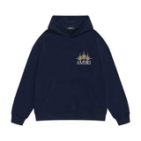 Amiri hoodie bone crack star print