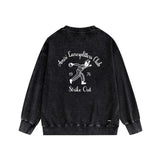 Amiri washed sweatshirt AMIRI large print washed old