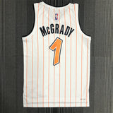 NBA Jerseys 75 Weekend Magic, White Orange 1, McGrady