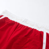 Rhude Shorts Sunset Theme Casual Color Matching Shorts Beach Shorts