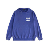 Amiri washed sweatshirt simple letter group print washed old