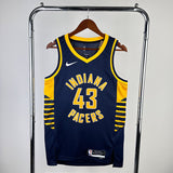 NBA Jerseys 23 season, Pacers, away, navy 43, Hillcam