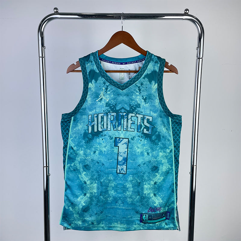 NBA Jerseys Season 23, Glory Edition, Hornets No. 1, Bauer