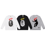 Bathing ape Crew neck sweatshirt
