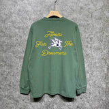 Amiri long sleeve shirts yellow letter pegasus printing