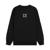 C.e sweatshirt fall and winter c.e casual design round neck sweatshirt one piece wholesale