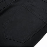 Mens Fashion Jeans White cotton flower 1322#