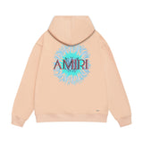 Amiri hoodie colorful sun print