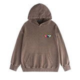 Amiri washed hoodie billiard cue washed distressed printing