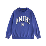 Amiri washed sweatshirt spider projection print washed old