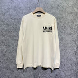 Amiri long sleeve shirts wolf music hand print