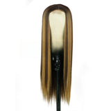Women's Wigs Middle Part Straight Lace Front Wig
