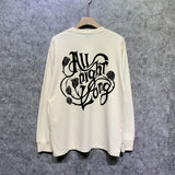 Amiri long sleeve shirts morning glory printing