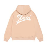 Amiri hoodie slanted letter printing