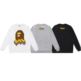 Bathing ape Crew neck sweatshirt
