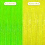 Themed Party Supplies Fluorescent Macaron Tinsel Curtain – Wedding & Party Backdrop Decoration