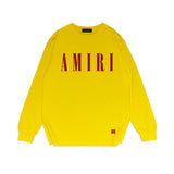 Amiri long sleeve shirts classic letter spider print