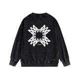 Amiri washed sweatshirt simple letter group print washed old