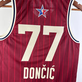 NBA Jerseys 24 season, All-Star, Red 77, Doncic