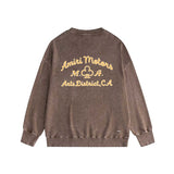 Amiri washed sweatshirt MV printed washed old