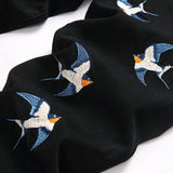 Mens Fashion Jeans Birdprint embroidery 5707#