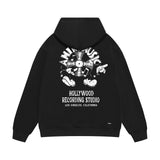 Amiri hoodie note fan print