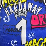 NBA Jerseys MN Hot Pressed Retro Jersey SW Magic 9495 Season, Doodle No. 1, Hardaway