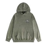 Amiri washed hoodie new arrivalletter logo washed distressed printing