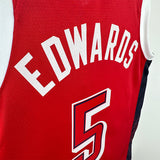 NBA Jerseys 24 Olympics, Team USA, Red 5, Edwards