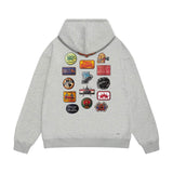 Amiri hoodie multi-chapter printing