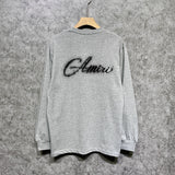 Amiri long sleeve shirts gypsophila printing