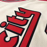 NBA Jerseys Trailblazer, Off White 7, Roy