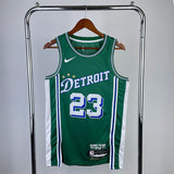 NBA Jerseys 23 season, Pistons, City 23, Ive