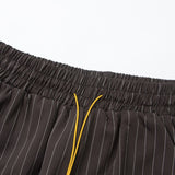 Rhude Shorts Coconut Embroidery Casual Beach Stripe Shorts