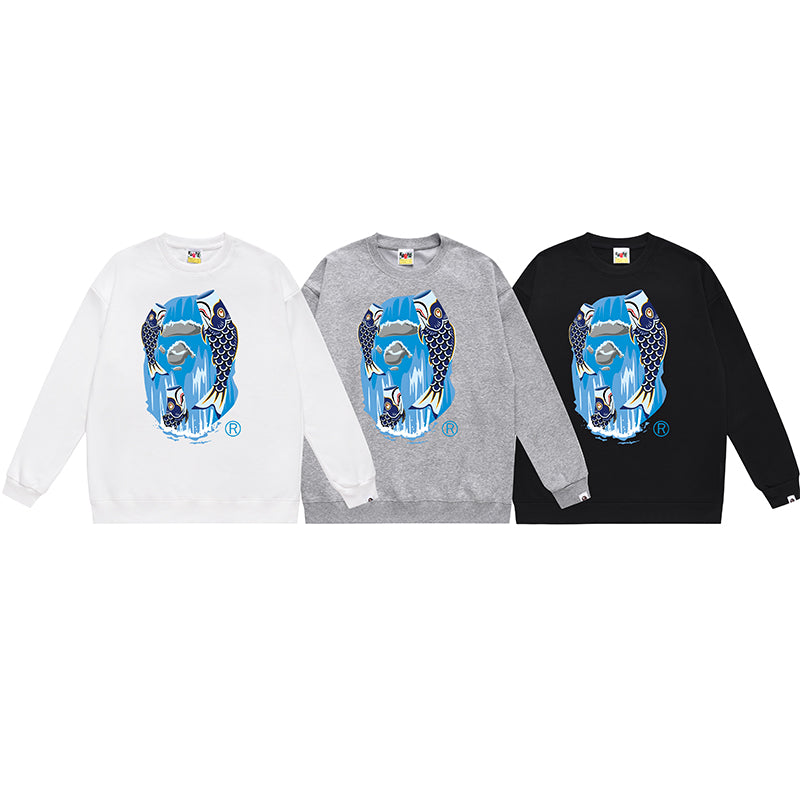 Bathing ape Crew neck sweatshirt