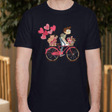 Valentine's Day T-Shirts Couple Love Print Sweet Style